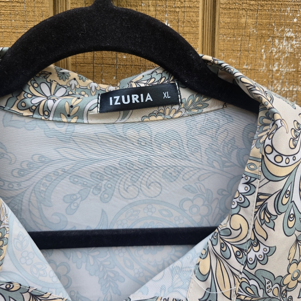 Paisley Button Down Shirt - Picture 2 of 3